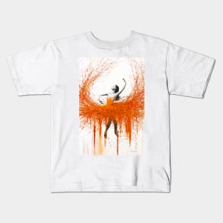 Dancing With Fire Kids T-Shirt